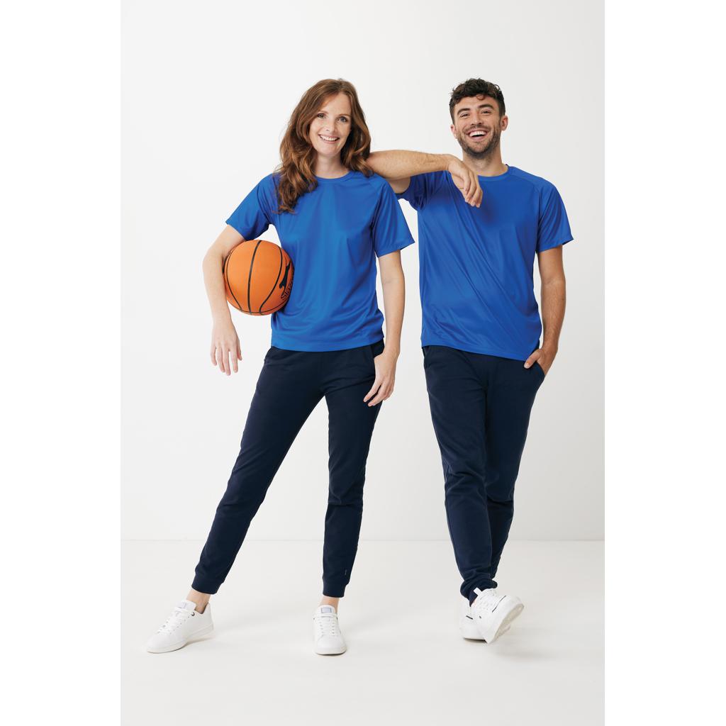 Pantaloni jogger din bumbac reciclat Iqoniq Cooper navy XL