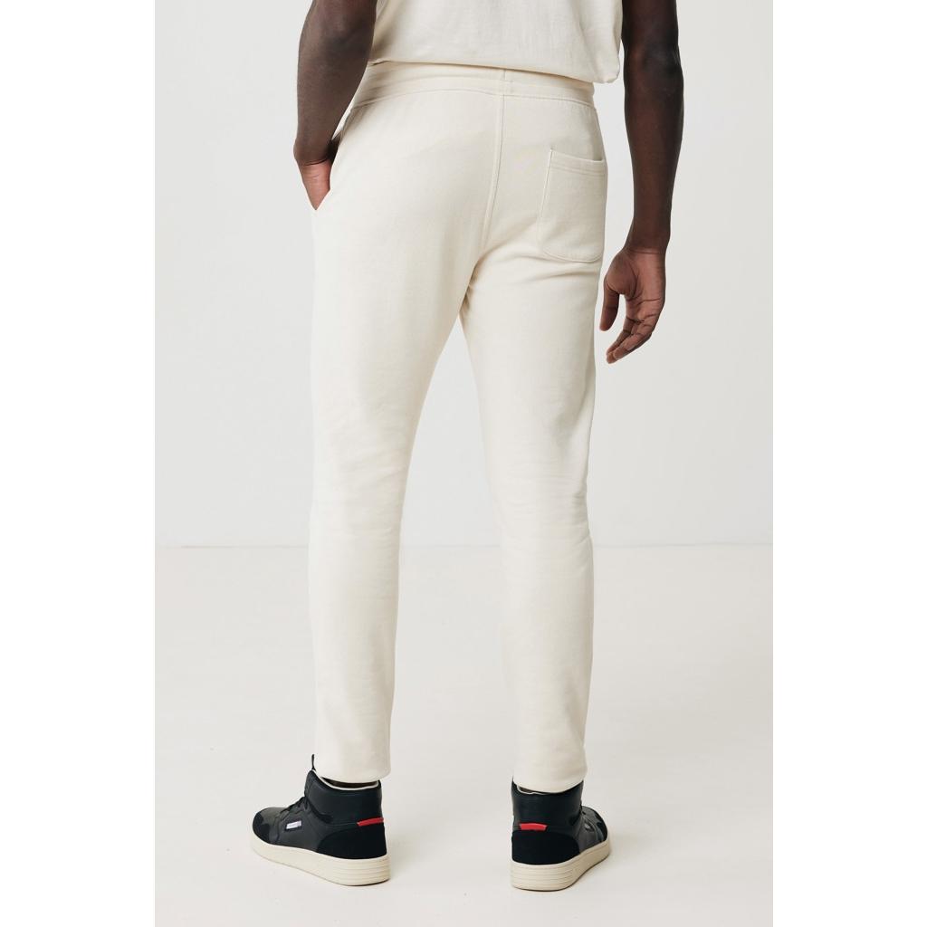 Pantaloni jogger din bumbac reciclat Iqoniq Cooper natural raw 2XS