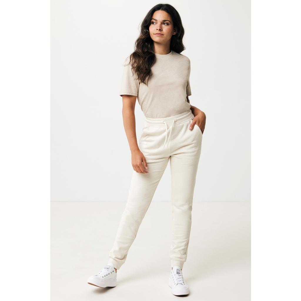 Pantaloni jogger din bumbac reciclat Iqoniq Cooper natural raw 2XS