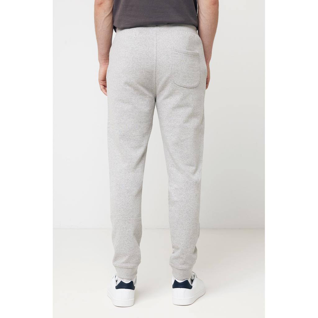 Pantaloni jogger din bumbac reciclat Iqoniq Cooper heather grey M