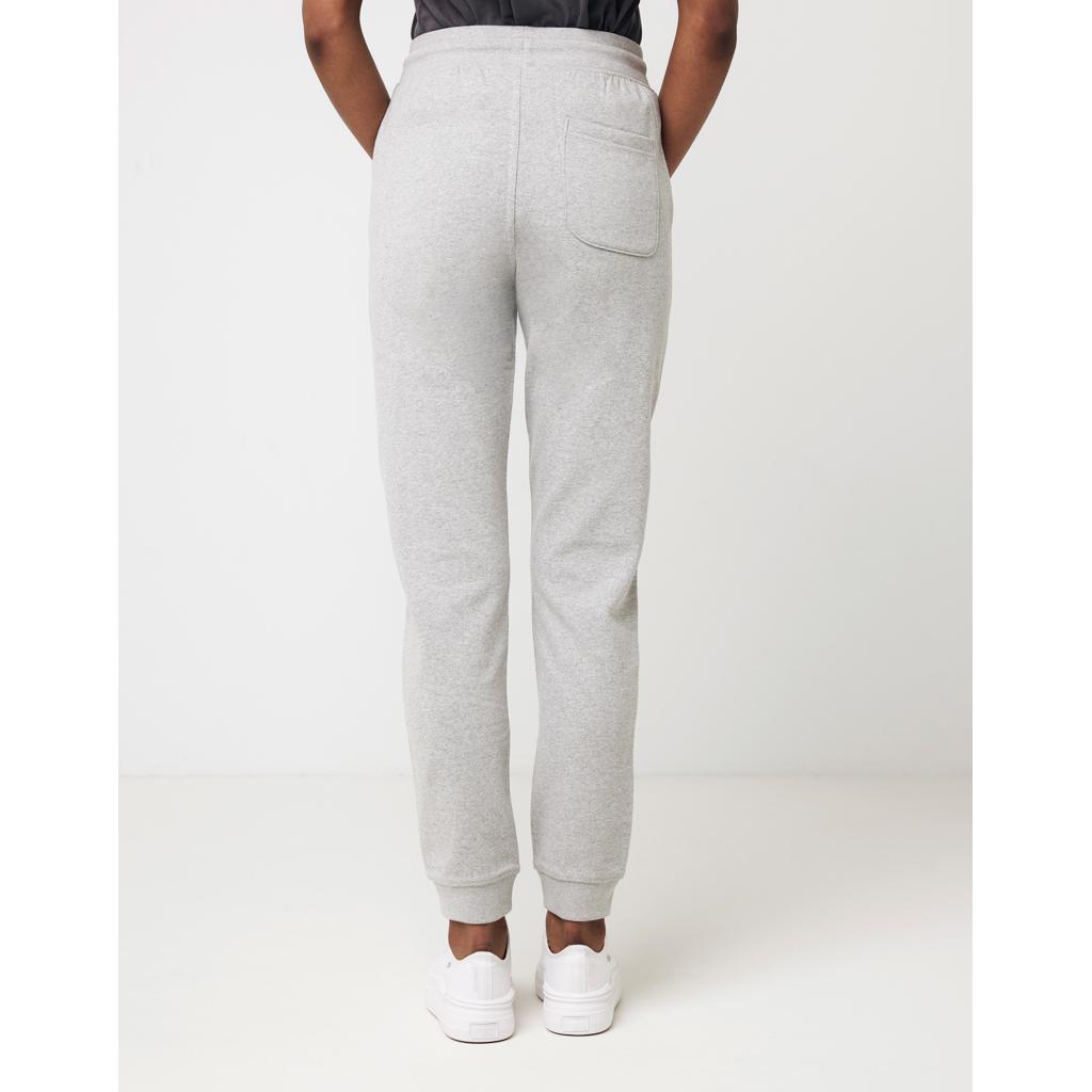 Pantaloni jogger din bumbac reciclat Iqoniq Cooper heather grey M