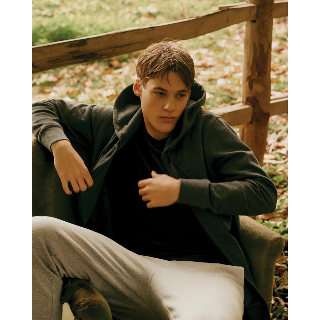 Pantaloni jogger din bumbac reciclat Iqoniq Cooper heather grey M