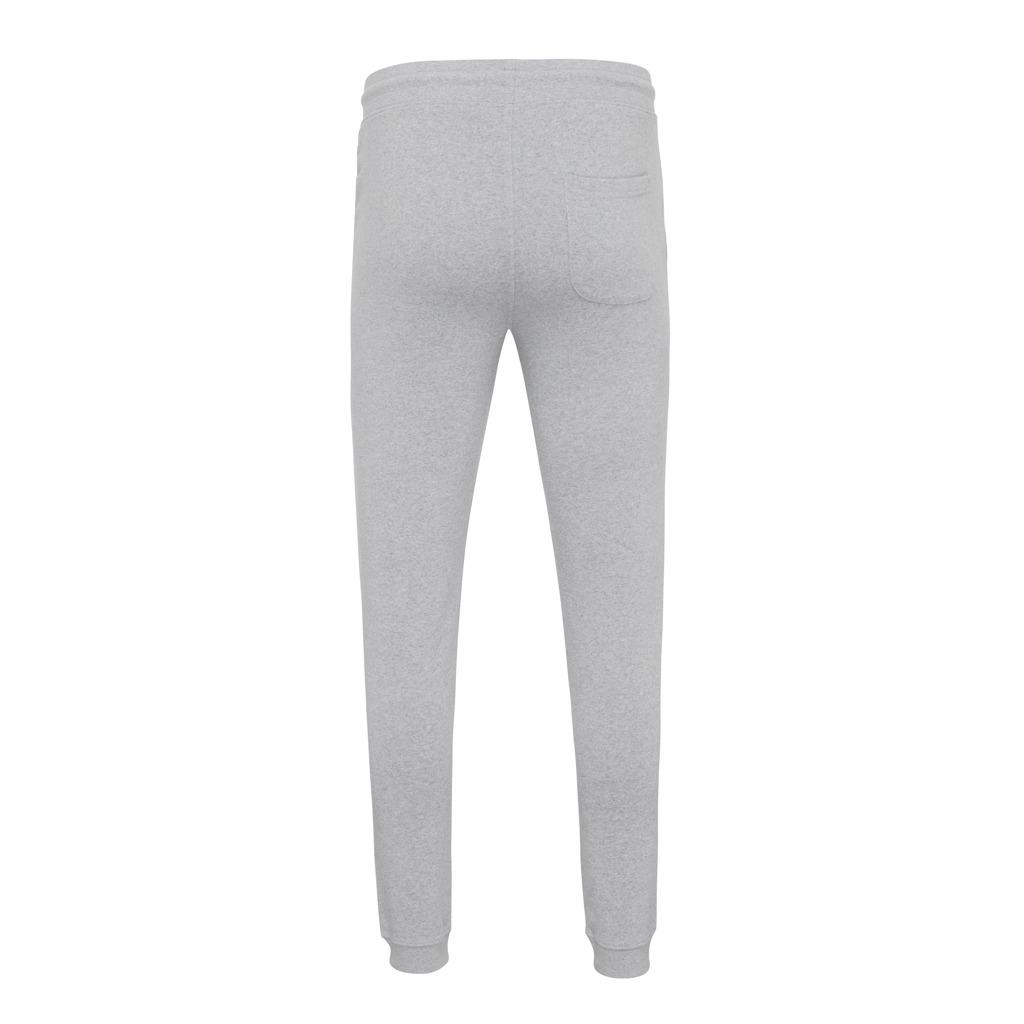 Pantaloni jogger din bumbac reciclat Iqoniq Cooper heather grey M