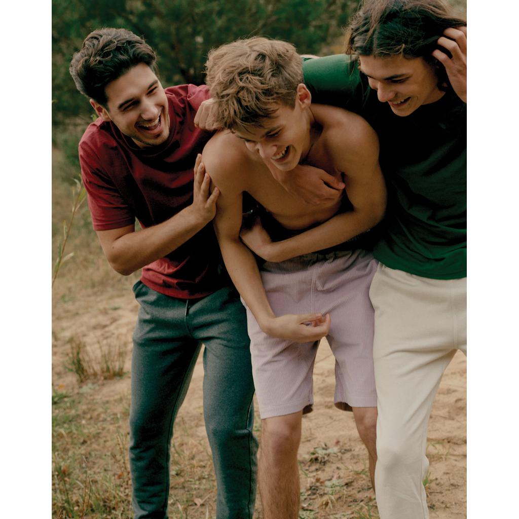 Pantaloni jogger din bumbac reciclat Iqoniq Cooper heather anthracite L