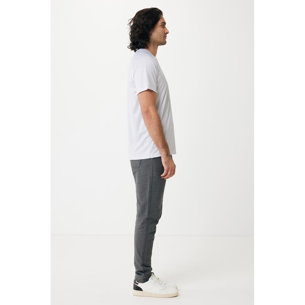Pantaloni jogger din bumbac reciclat Iqoniq Cooper heather anthracite L