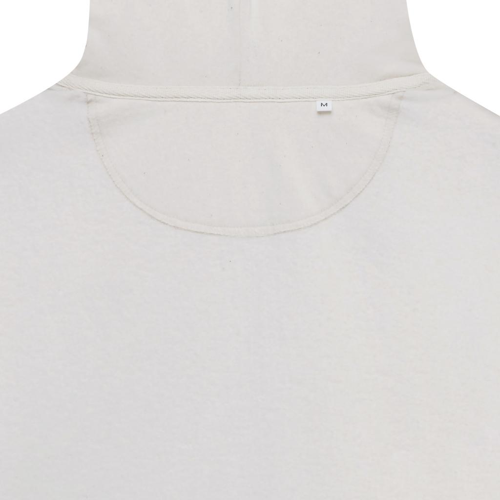 Hanorac cu fermoar din bumbac reciclat Iqoniq Abisko natural raw 5XL