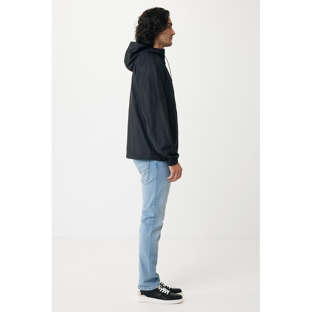 Jachetă ușoară din poliester reciclat Iqoniq Logan black