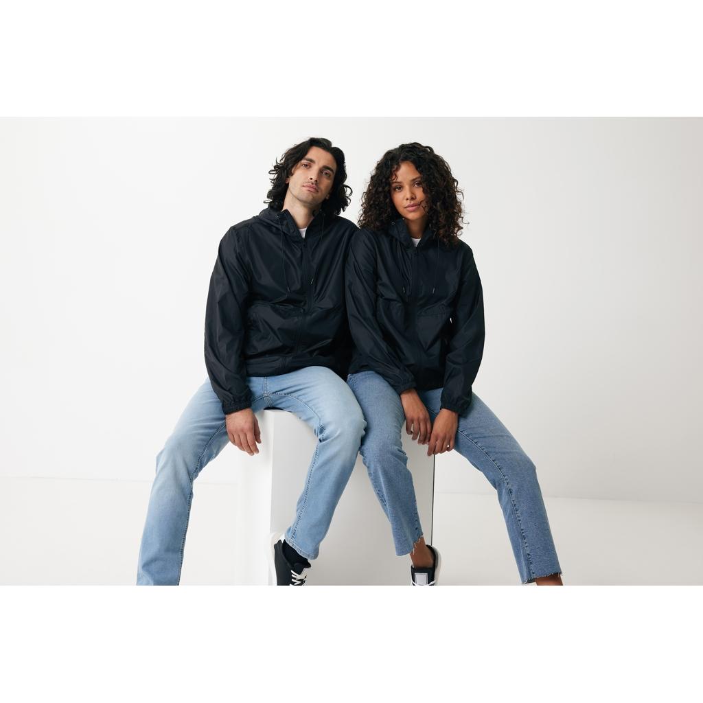 Jachetă ușoară din poliester reciclat Iqoniq Logan black