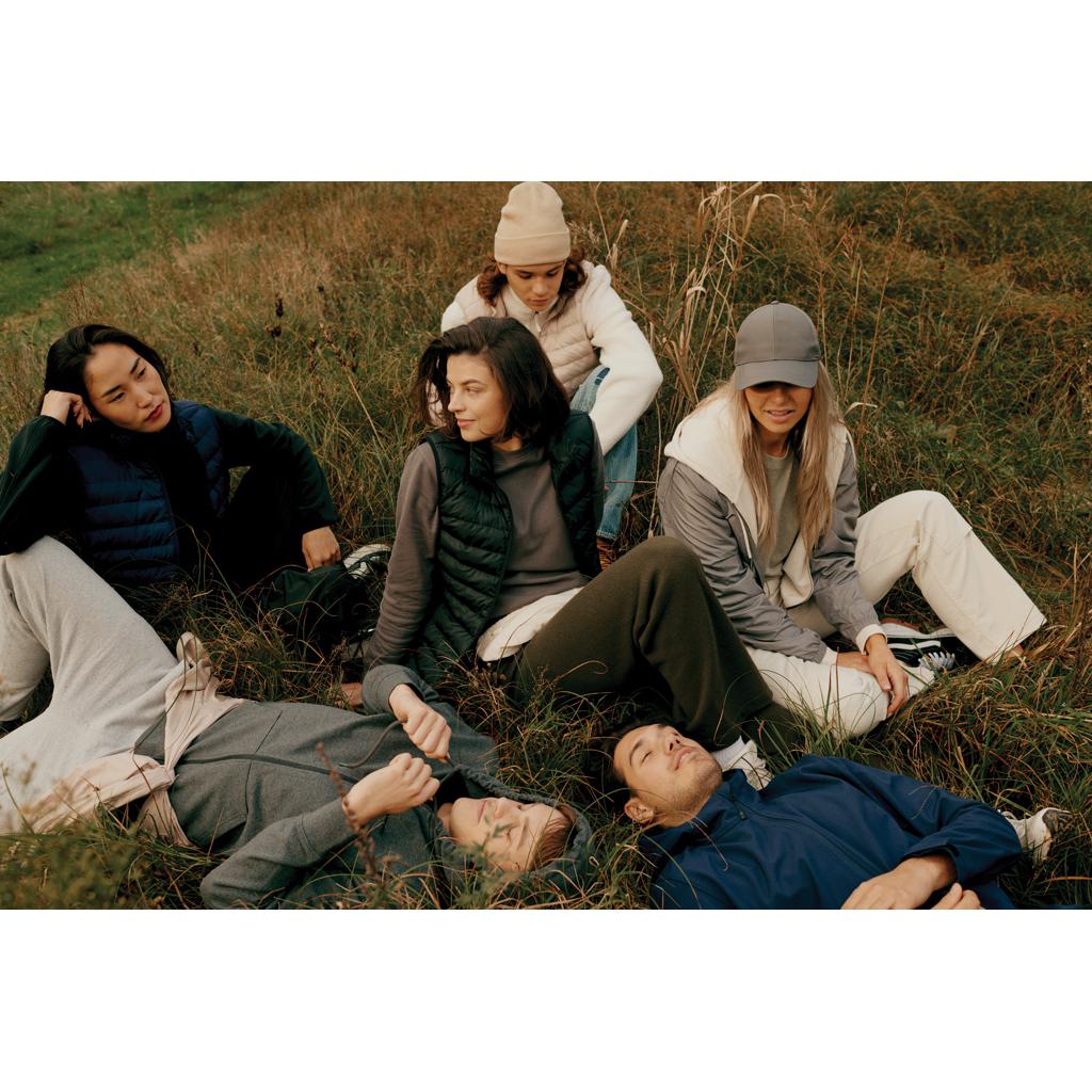 Jachetă ușoară din poliester reciclat Iqoniq Logan silver grey