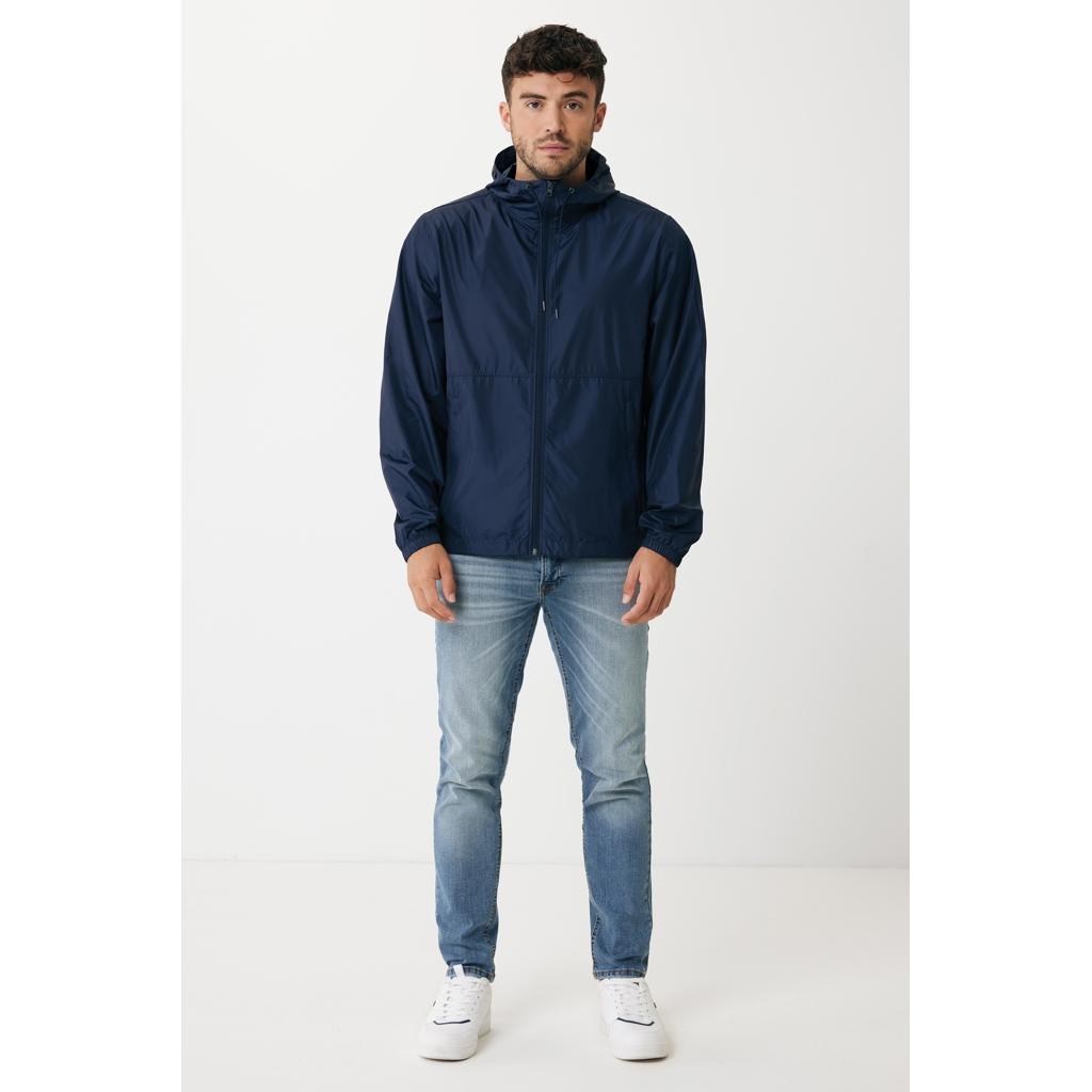 Jachetă ușoară din poliester reciclat Iqoniq Logan navy 5XL