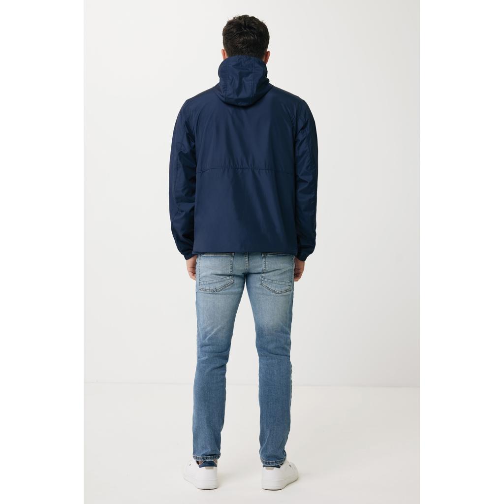 Jachetă ușoară din poliester reciclat Iqoniq Logan navy 5XL