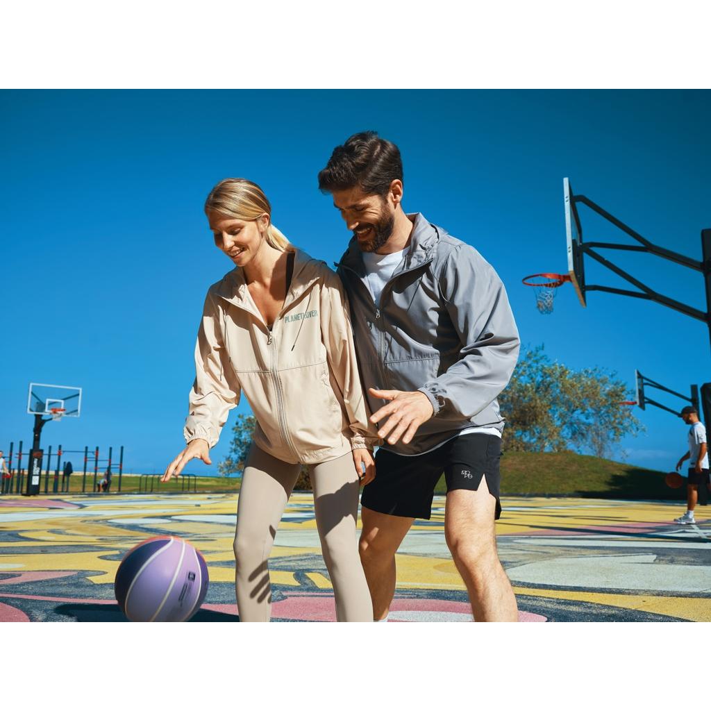 Jachetă ușoară din poliester reciclat Iqoniq Logan beige L