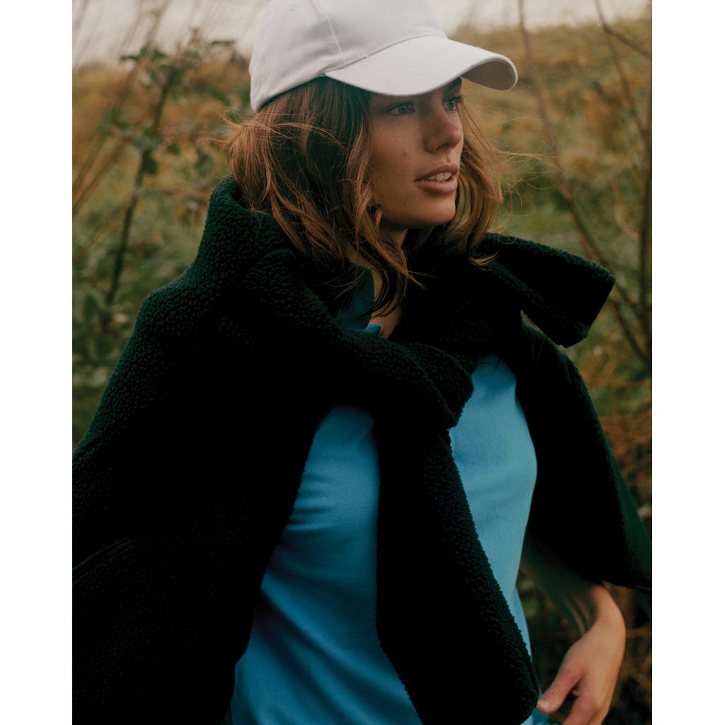 Jachetă din pile fleece din poliester reciclat Iqoniq Diran black L