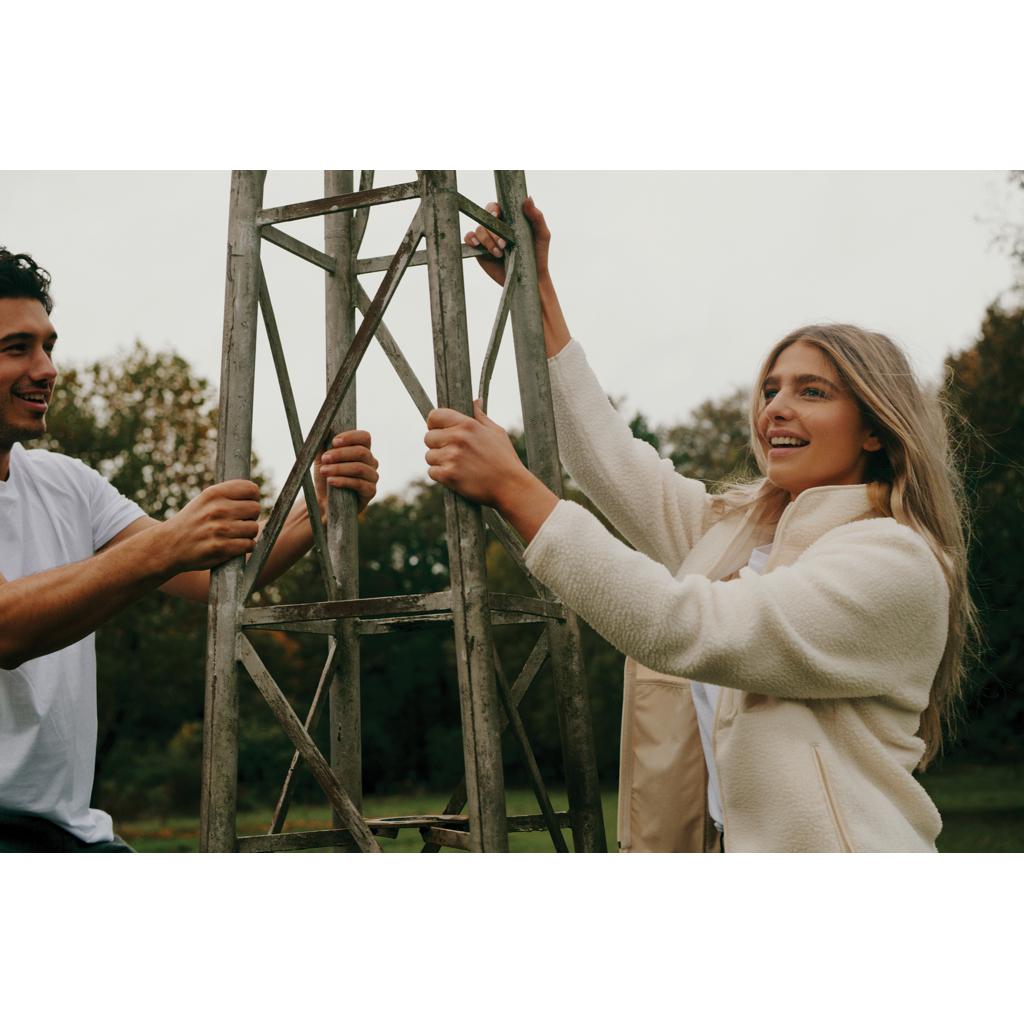 Jachetă din pile fleece din poliester reciclat Iqoniq Diran natural L