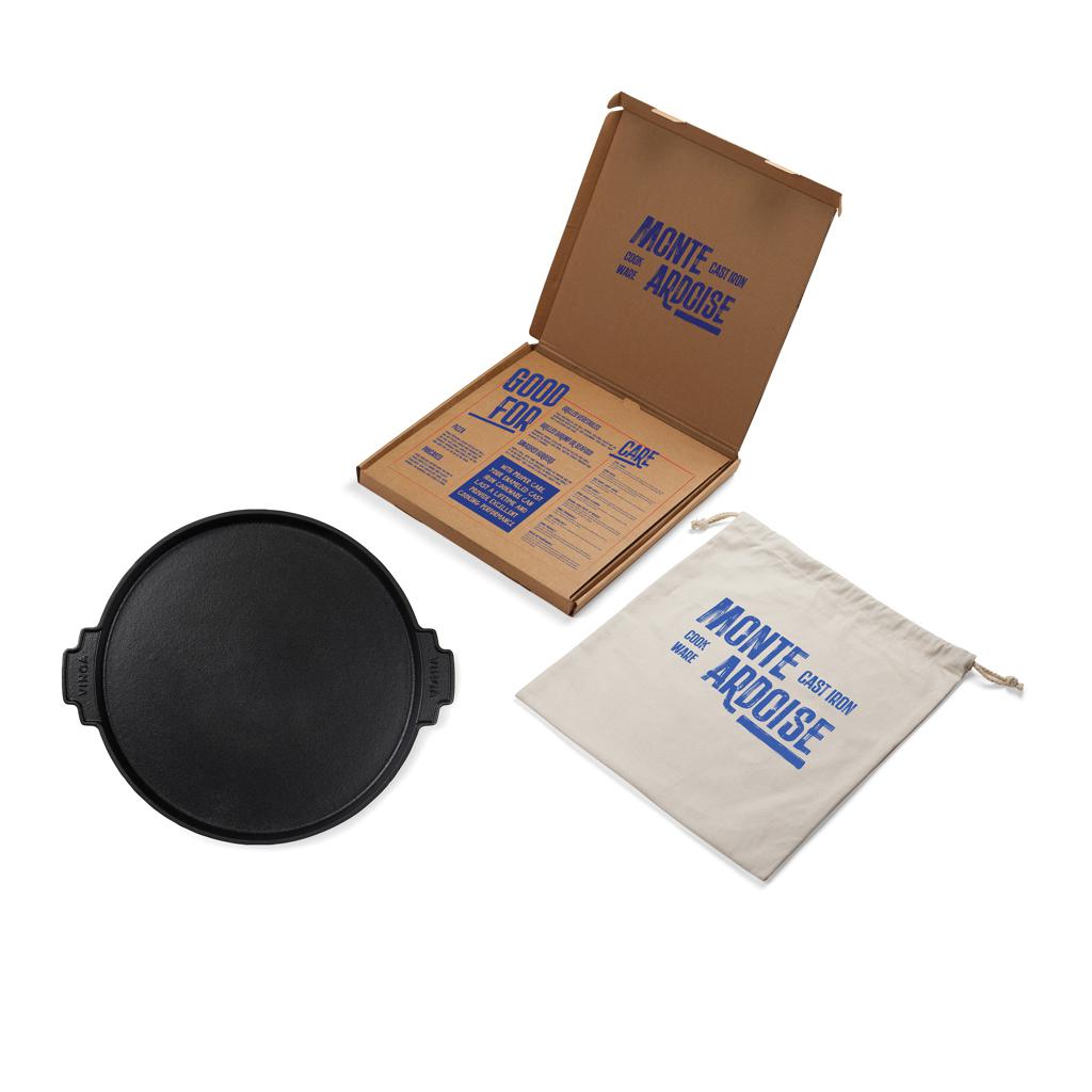 Placă de grill 30cm VINGA Monte Ardoise  black