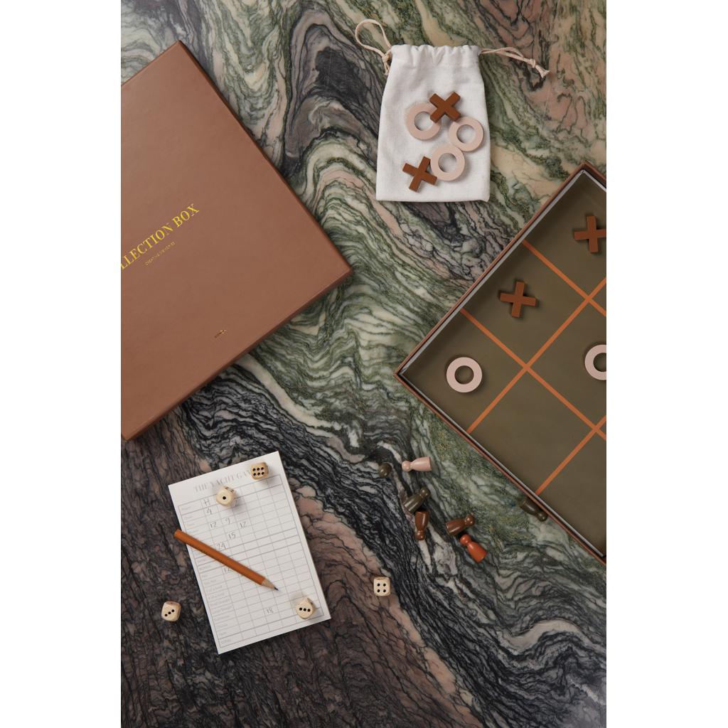 Cutie de colecție pentru masa de cafea VINGA brown