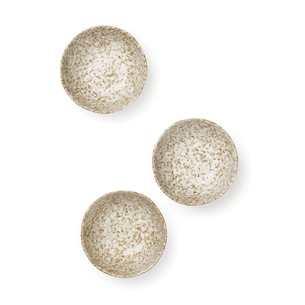 Set de boluri mini, 3 bucăți VINGA Nuvem beige