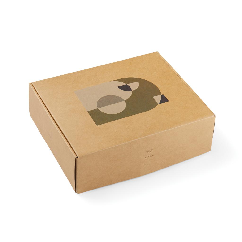 Pătură din RPET reciclat certificat GRS VINGA Branson grey