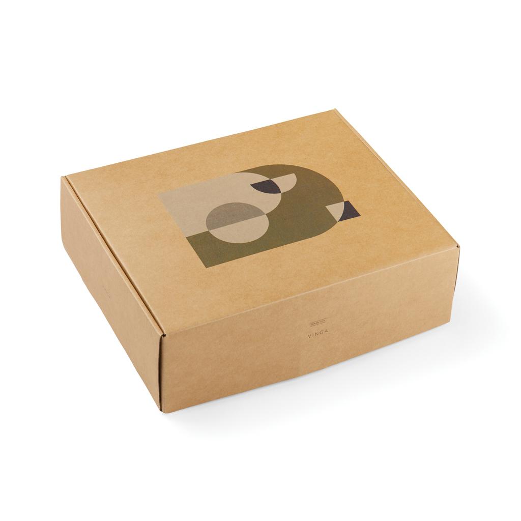 Pătură din RPET reciclat certificat GRS VINGA Branson beige