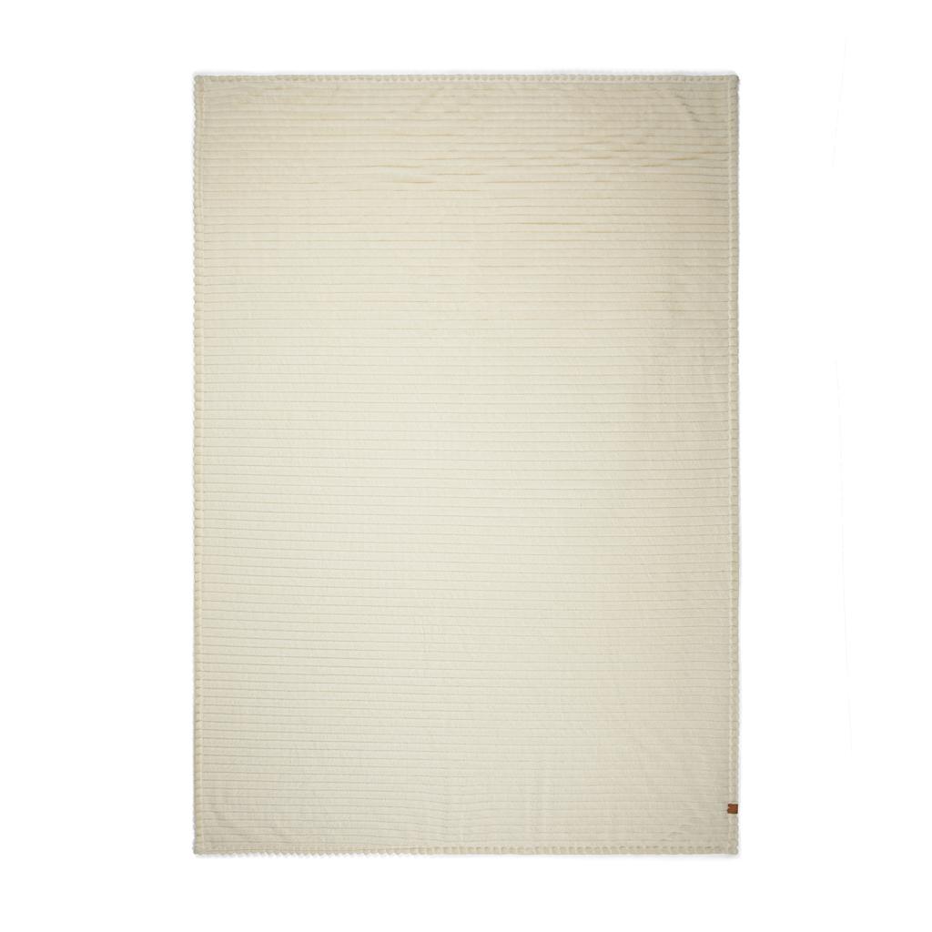 Pătură din RPET reciclat certificat GRS VINGA Branson beige