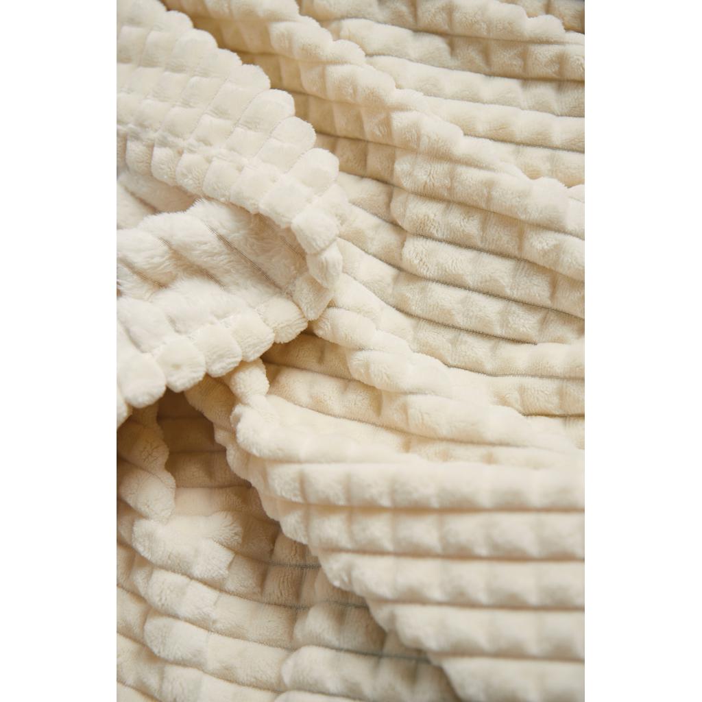 Pătură din RPET reciclat certificat GRS VINGA Branson beige