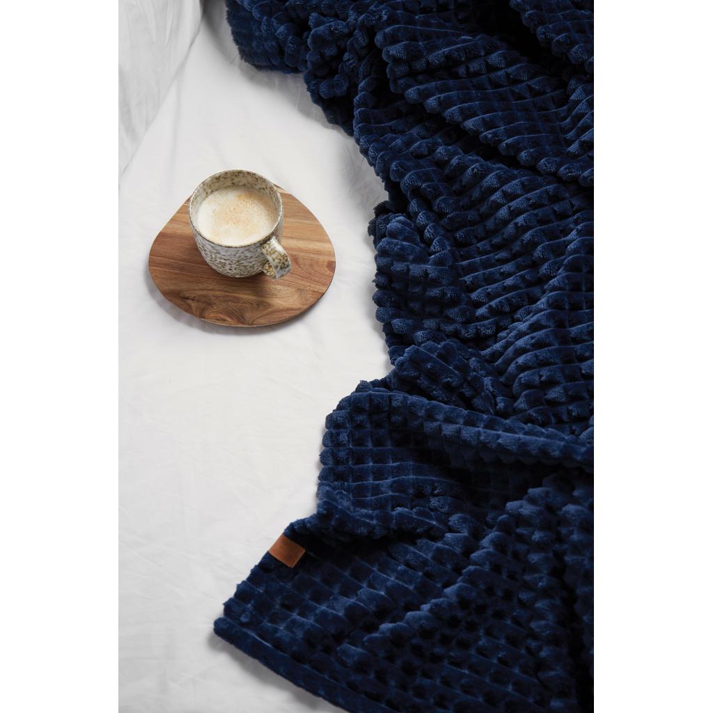 Pătură din RPET reciclat certificat GRS VINGA Branson navy