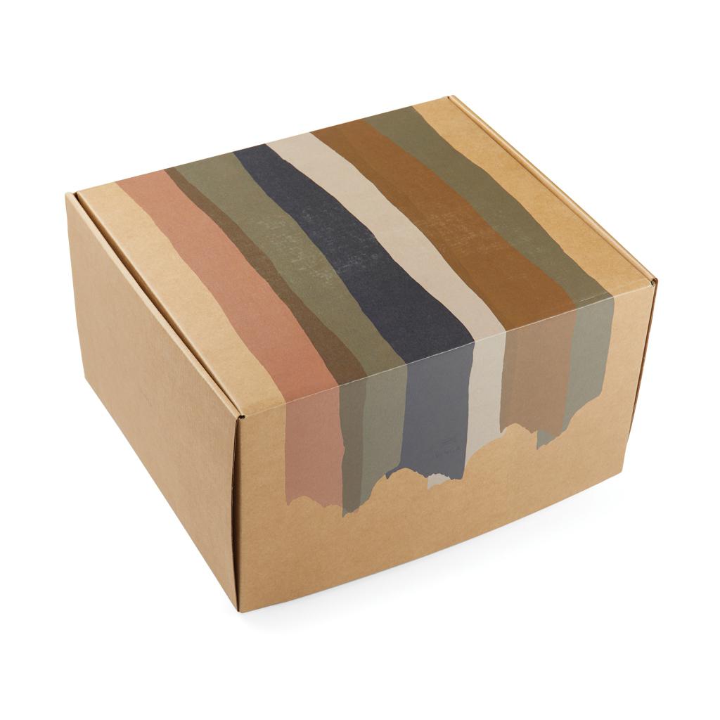 Pătură dublă din material reciclat cu strat gros, certificat GRS VINGA Maine brown