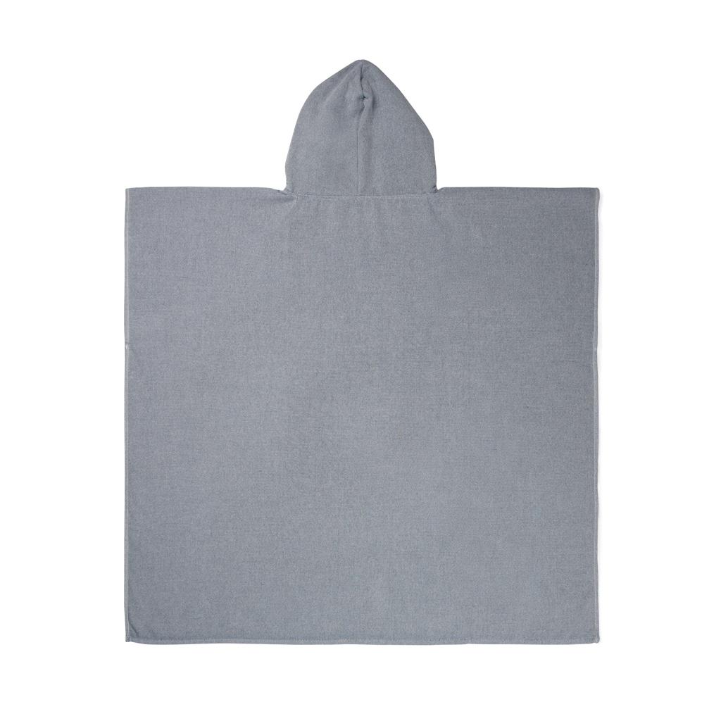 Poncho de plajă hammam terry VINGA Tolo  navy