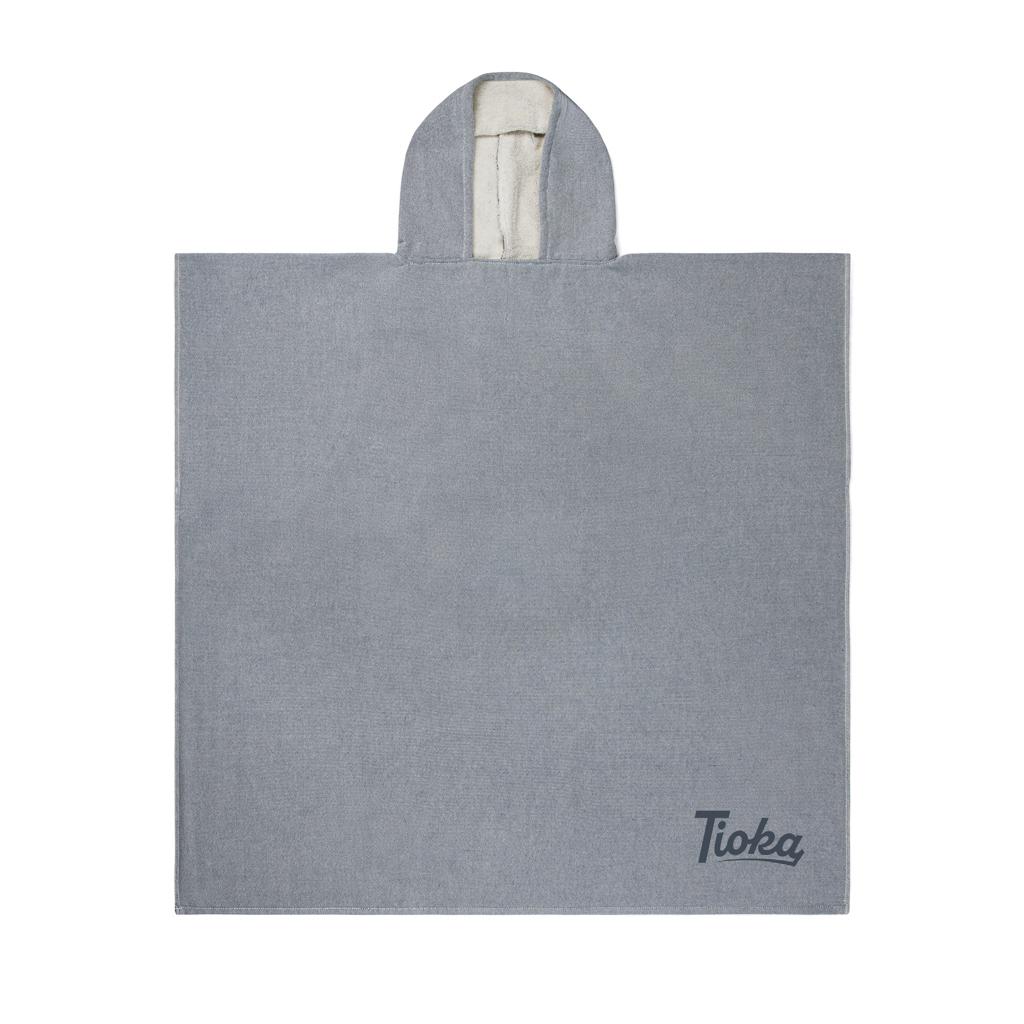 Poncho de plajă hammam terry VINGA Tolo  navy