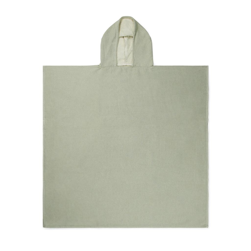 Poncho de plajă hammam terry VINGA Tolo  green