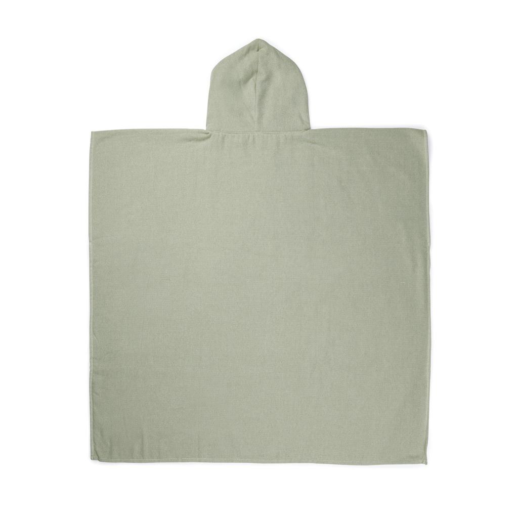 Poncho de plajă hammam terry VINGA Tolo  green