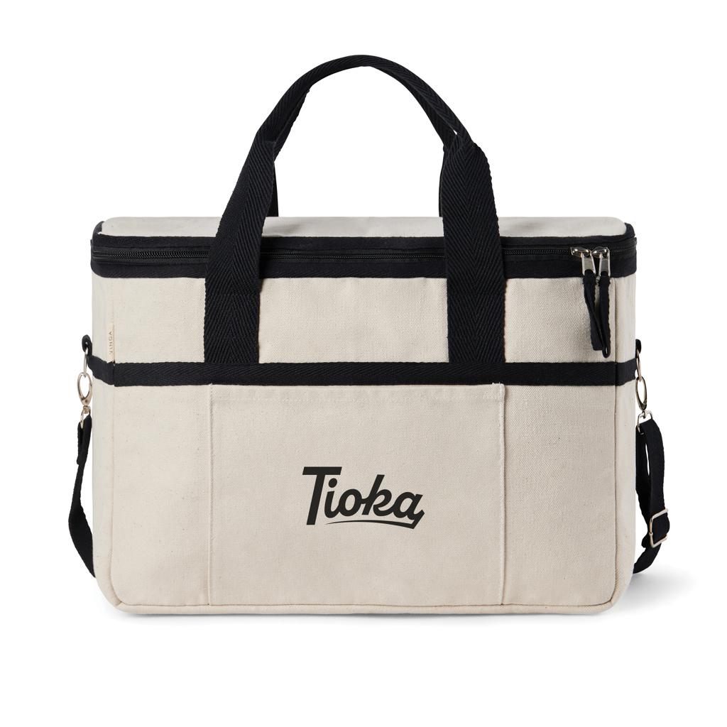 Coș frigorific din pânză reciclată VINGA Volonne AWARE™ off white