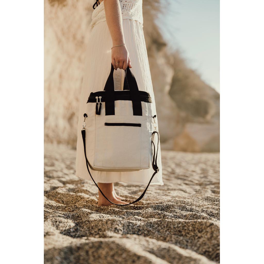 Geantă frigorifică din pânză reciclată VINGA Volonne AWARE™ off white