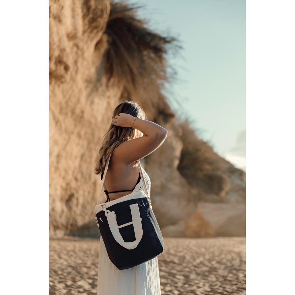 Geantă frigorifică din pânză reciclată VINGA Volonne AWARE™ blue