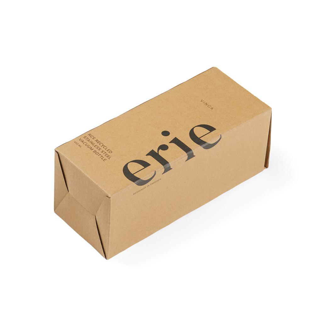 Sticlă termică din oțel RCS, 450 ML VINGA Erie grey