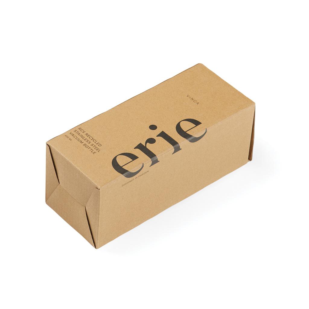 Sticlă termică din oțel RCS, 450 ML VINGA Erie silver