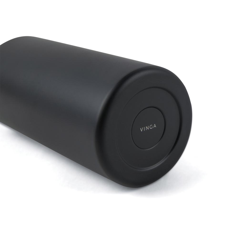 Sticlă termică reciclată RCS, 580ml VINGA Ciro black