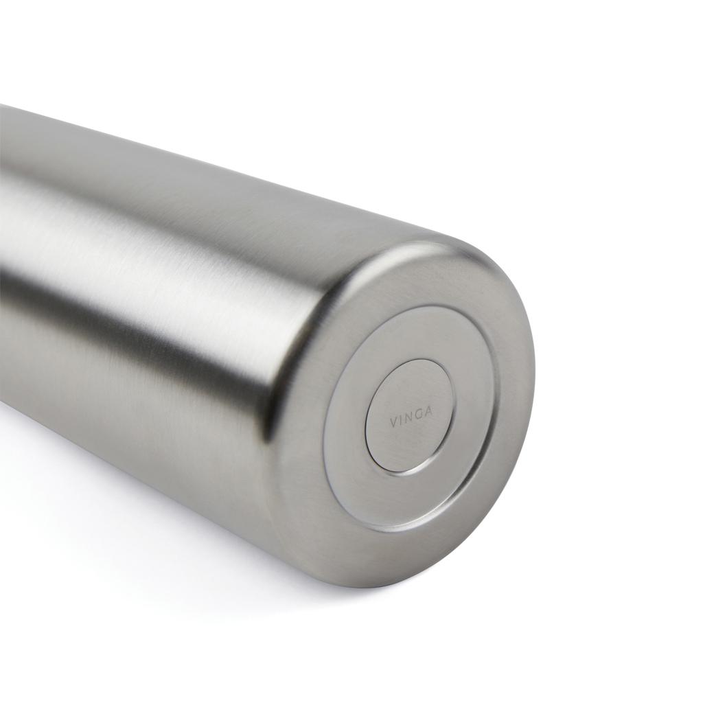 Sticlă termică reciclată RCS, 580ml VINGA Ciro steel