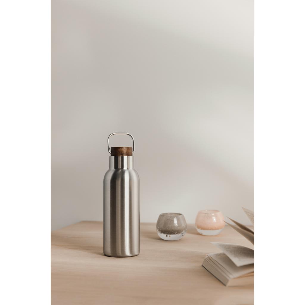 Sticlă termică reciclată RCS, 580ml VINGA Ciro steel