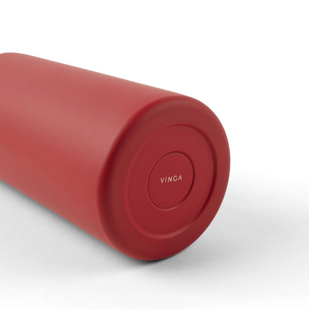 Sticlă termică reciclată RCS, 580ml VINGA Ciro red