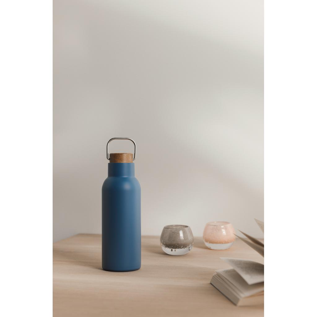 Sticlă termică reciclată RCS, 580ml VINGA Ciro blue