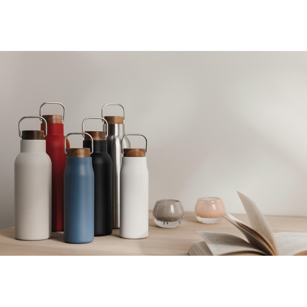 Sticlă termică reciclată RCS, 580ml VINGA Ciro grey