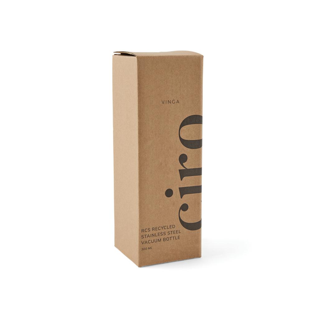 Sticlă termică reciclată  RCS, 300ml VINGA Ciro blue