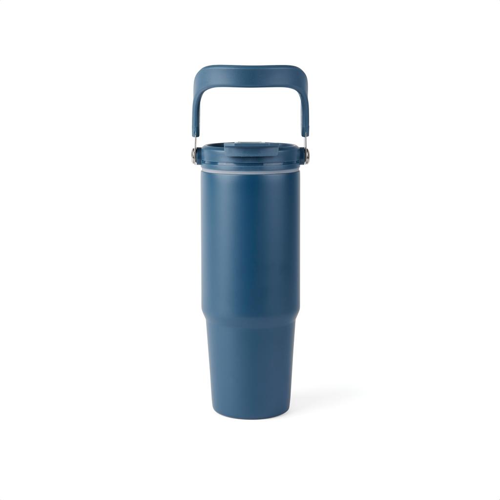 Sticlă termică VINGA Eos din oțel inoxidabil reciclat, 880ml navy