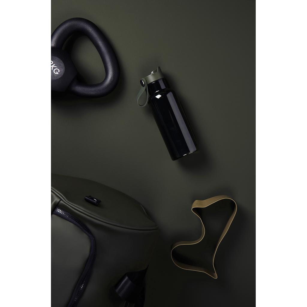 Sticlă din PET reciclat RCS, 600 ML VINGA Balti green