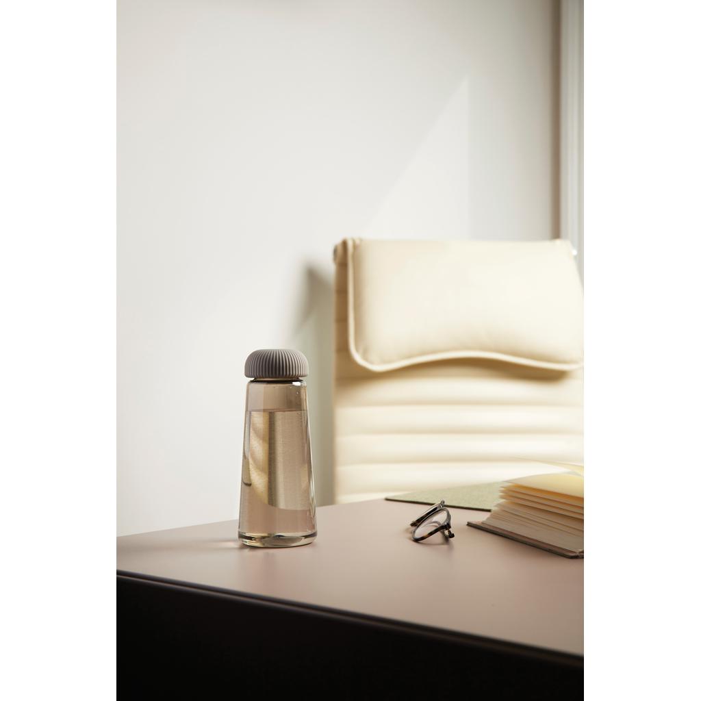 Sticlă din PET reciclat  RCS, 575 ML VINGA Erie grey