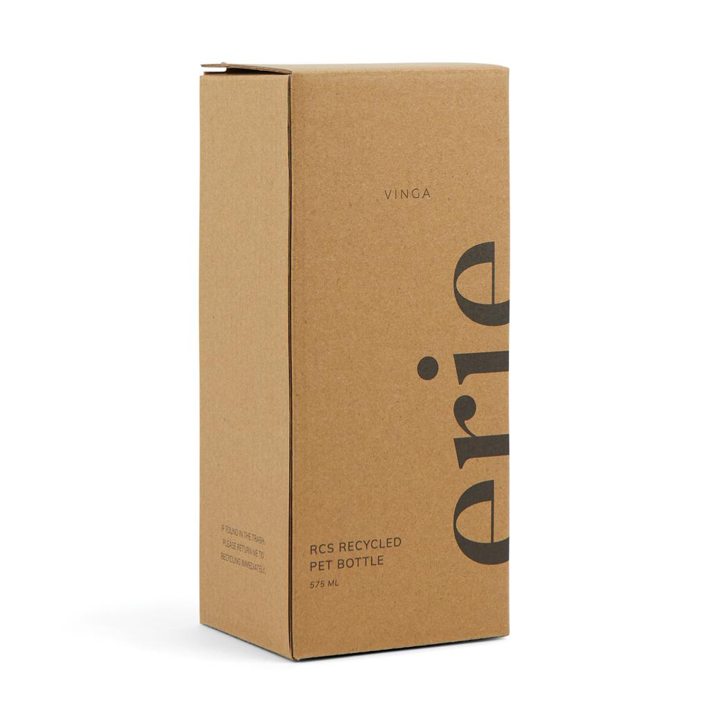 Sticlă din PET reciclat  RCS, 575 ML VINGA Erie blue