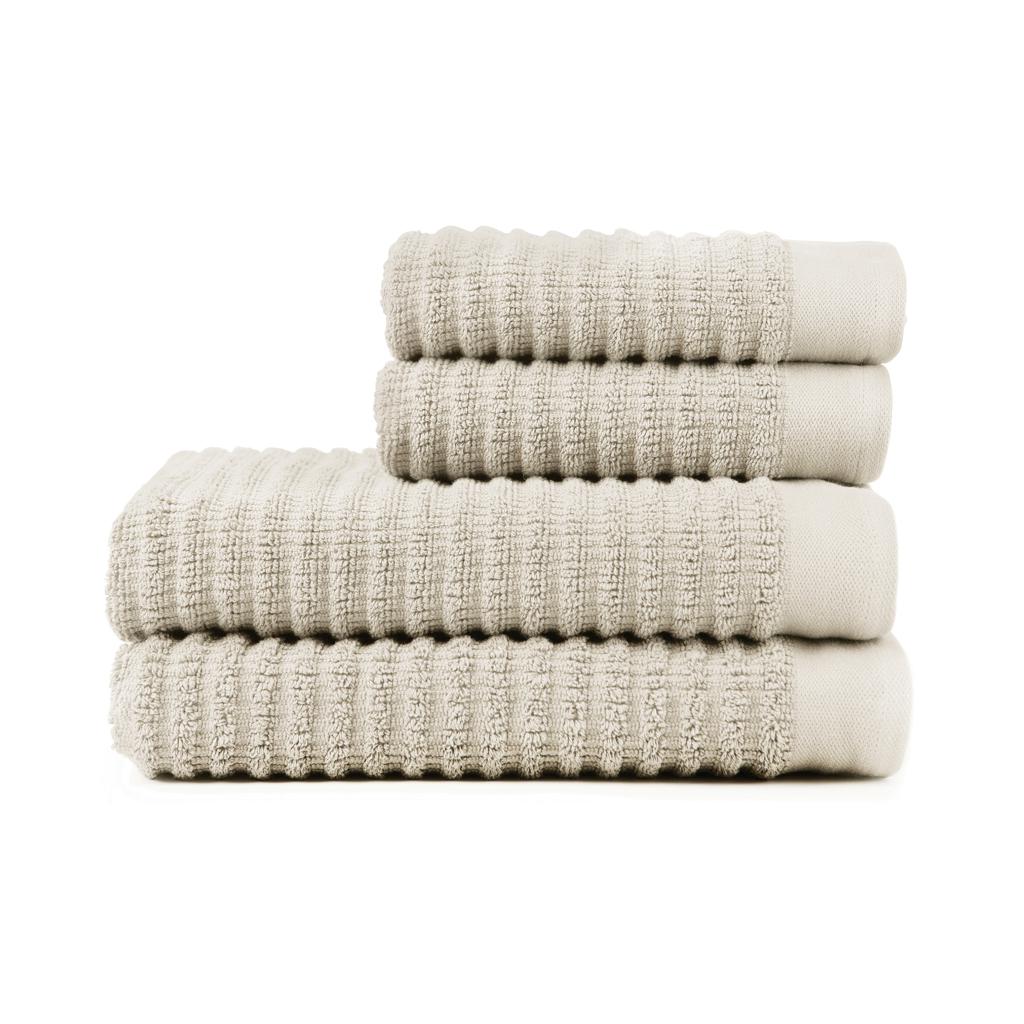 Set de prosoape, 4 bucăți VINGA Landro off white