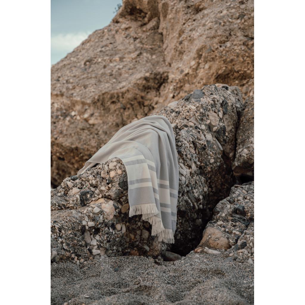 Prosop hammam terry VINGA Tolo grey