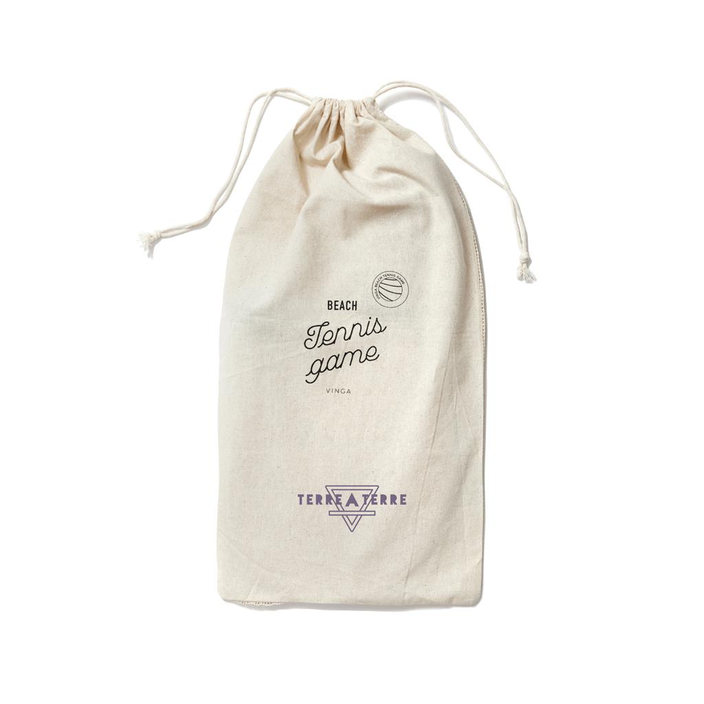 Joc de tenis de plajă Vinga Colos brown